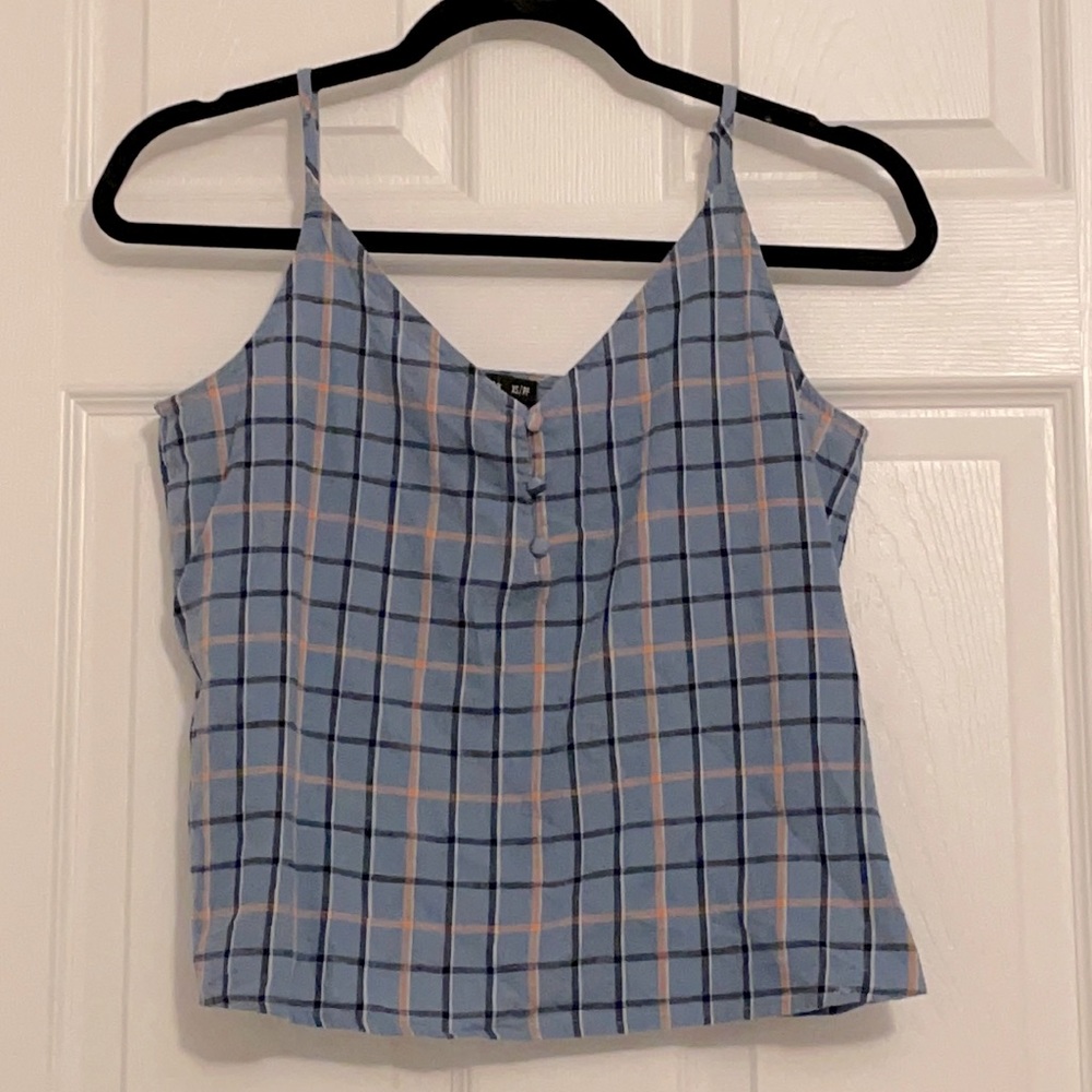 Plaid tank!